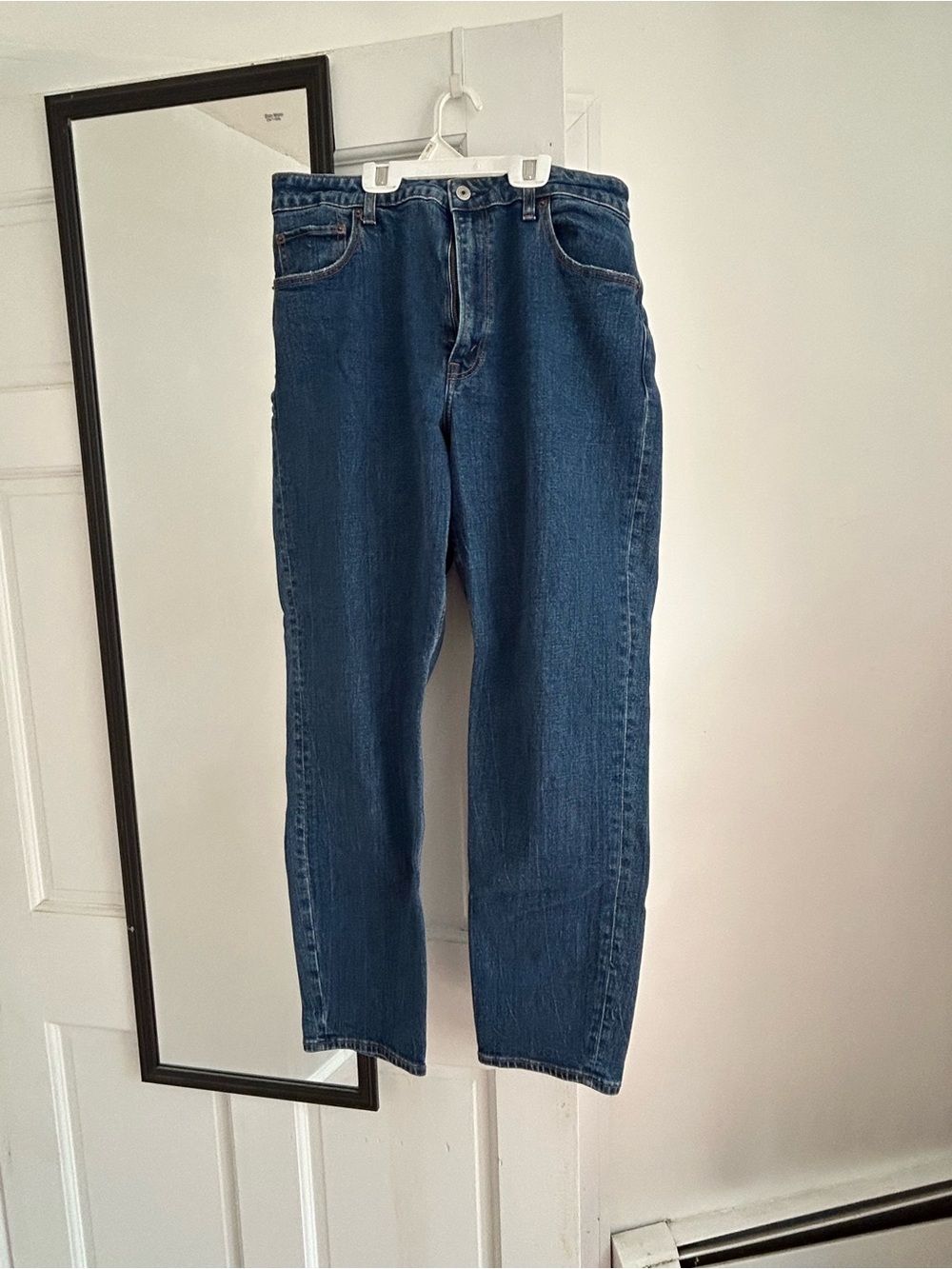 Abercrombie & Fitch Women's Straight Jeans - Dark Blue